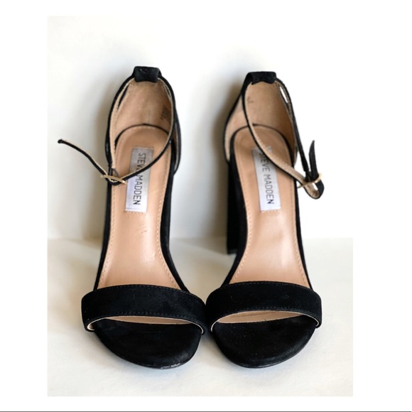 Steve Madden | Shoes | Steve Madden Carrson Black Suede | Poshmark